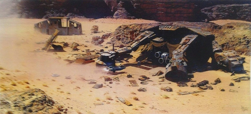 Illustration for article titled It's A Bantha Hoard Of Awesome Star Wars: Episode VII Concept Art!